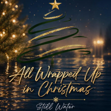All wrapped up in christmas album cover