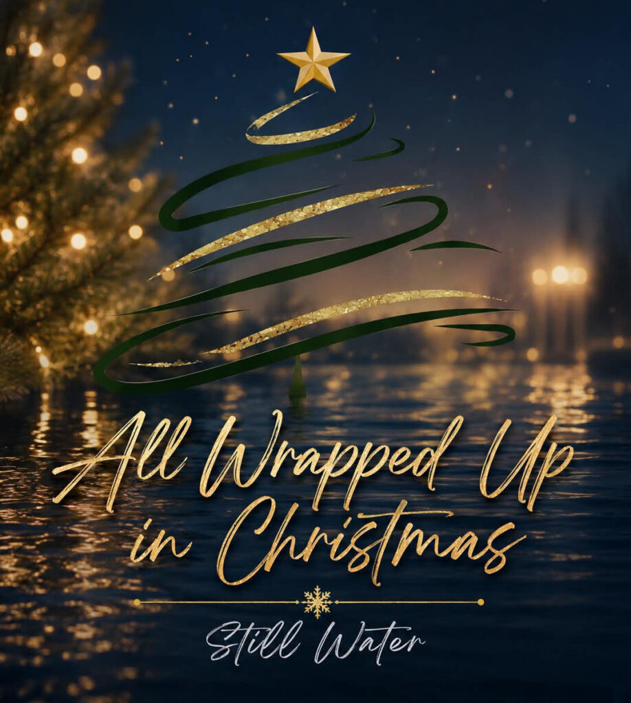 All wrapped up in christmas album cover